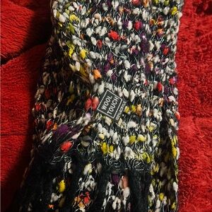Wool Touch Multicolor 100% Acrylic Knit Scarf